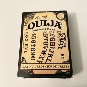 Ouija Mystifying Oracle Playing Cards Aquarius Licensed Hasbro Deck